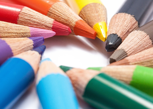 Colored pencils
