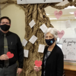 Library Director Eric Head and his mother, retired librarian Wylene Head.