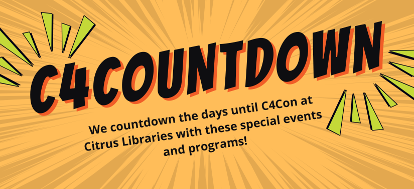 Countdown events events at all branches until C4Con on September 13