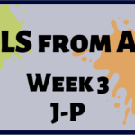 CCLS From A-Z Week 3 Letters J-P