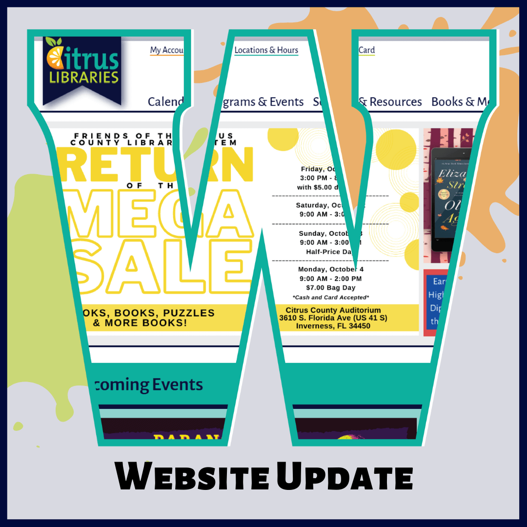 W W is for Website Update