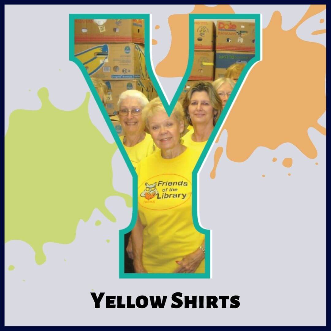 Y is for Yellow Shirts