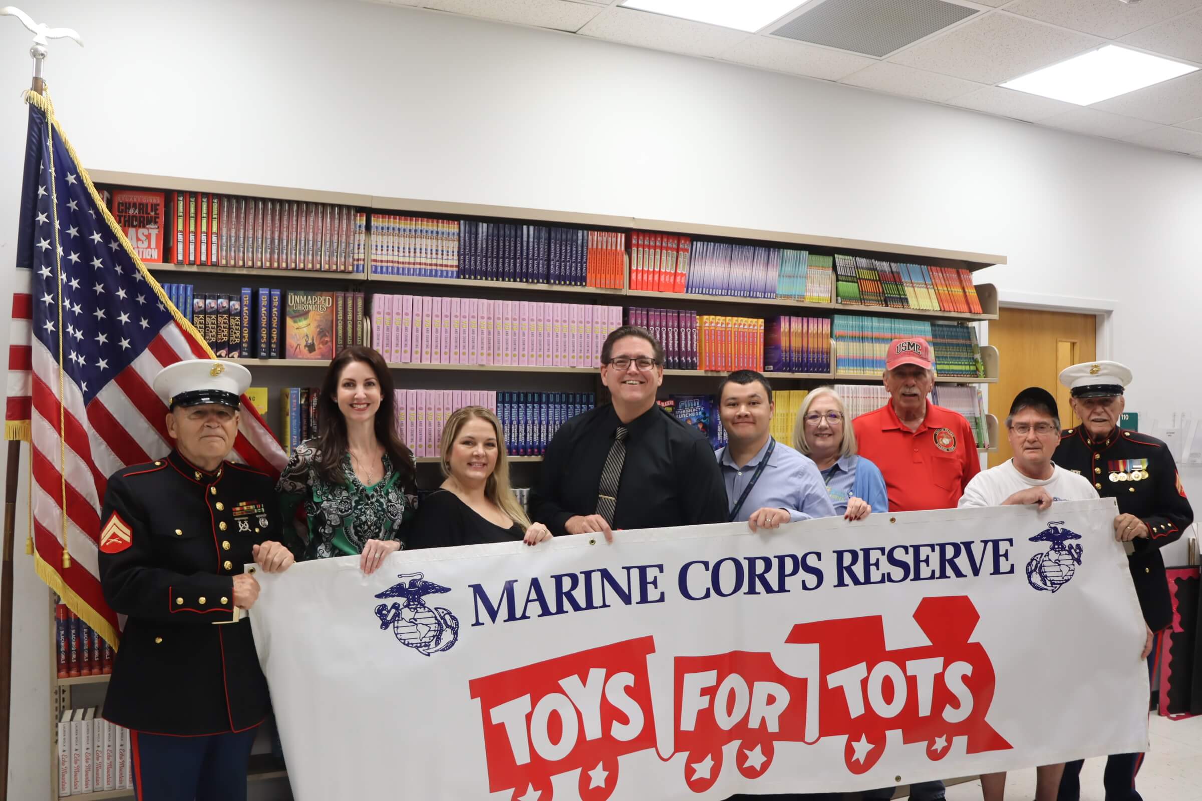 Toys for Tots Group Photo