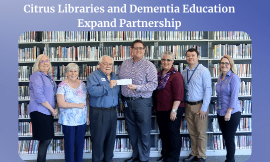 Citrus Libraries and Dementia Education Expand Partnership