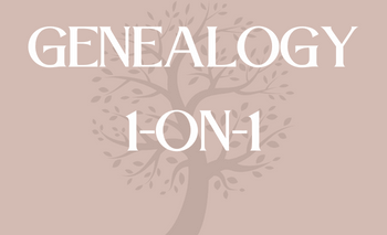 Genealogy 1-on-1 Genealogy 1-on-1