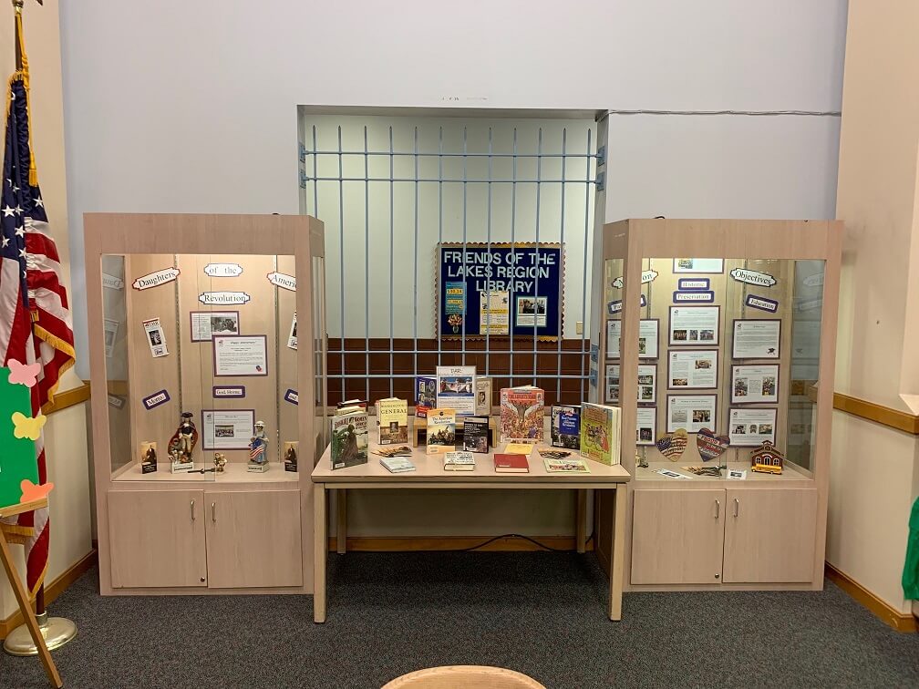 Daughters of the American Revolution Display