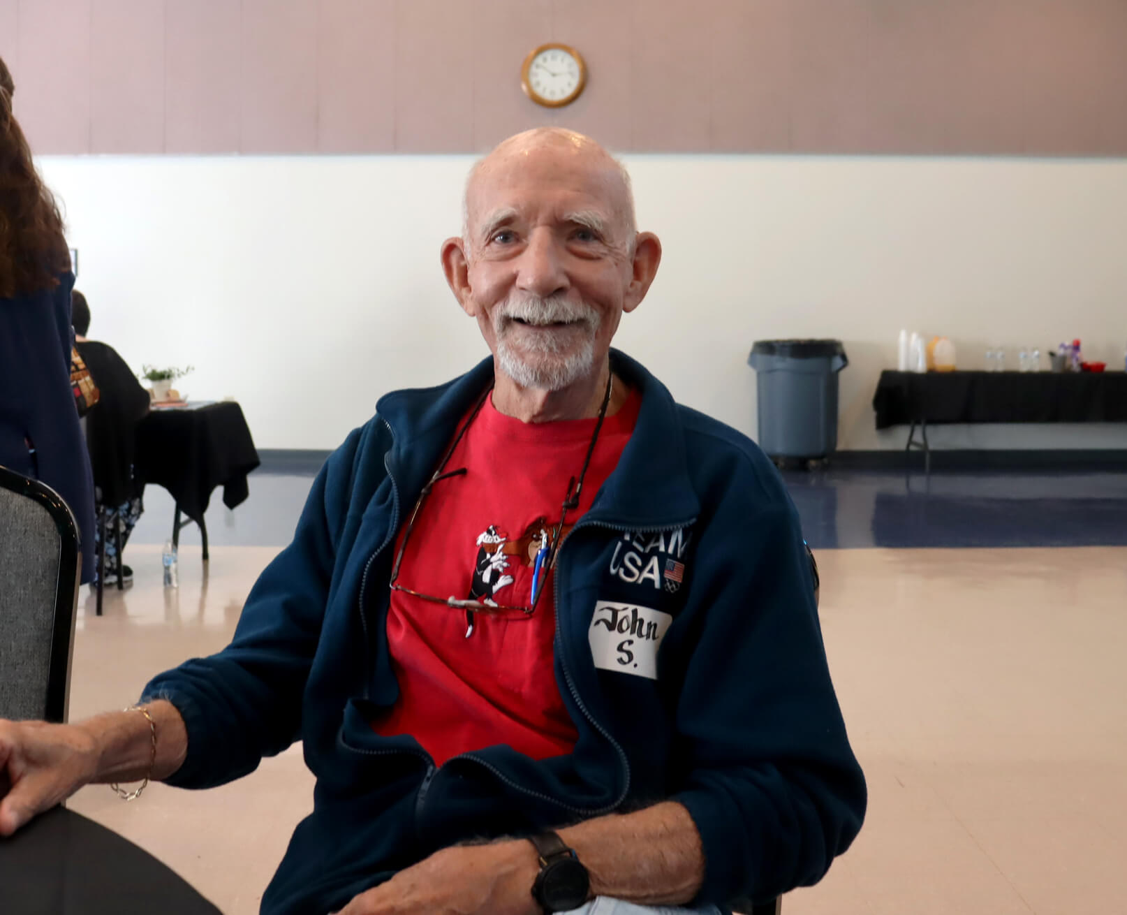 John Sampedro, a 26-year volunteer at the Central Ridge branch, and Citrus Libraries’ longest serving volunteer.