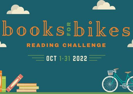 Citrus Libraries and Inverness Walmart: Books for Bikes October Reading Challenge