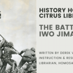History Hour at Citrus Libraries The Battle of Iwo Jima