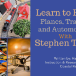 Learn to Build “Trains, Planes, and Automobiles” with Stephen Thein. Written by: Hannah Russo, Instruction & Research Librarian, Coastal Region Branch