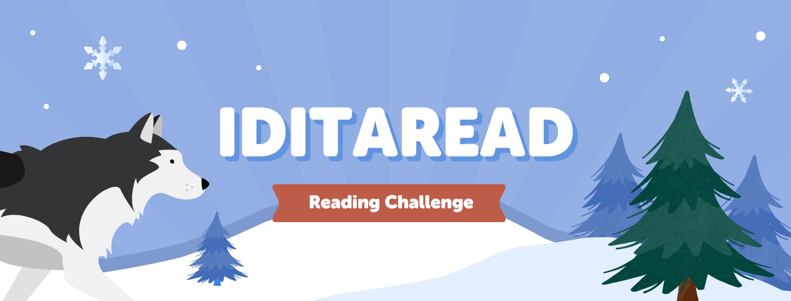 IditaRead Banner Iditaread 2023 Reading Challenge
