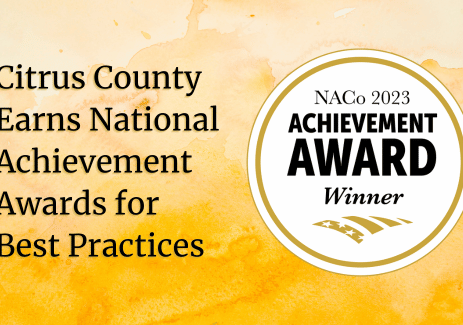 Citrus County Earns National Achievement Awards for Best Practices