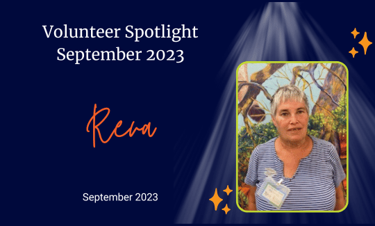 Volunteer Spotlight September 2023