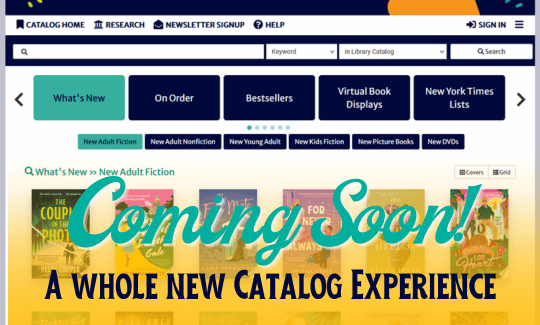 Coming Soon A Whole new Catalog Experience