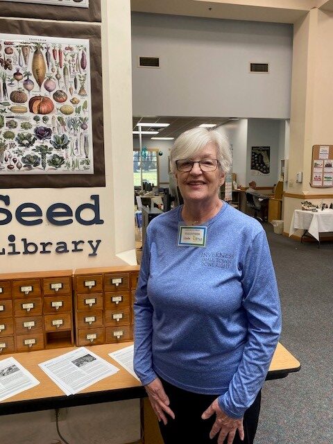 Lakes Region Library Volunteer Linda