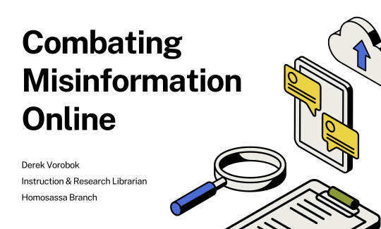 Combating Misinformation Online