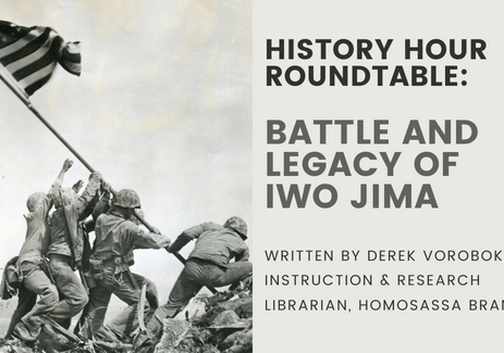 History Hour Roundtable Battle and Legacy of Iwo Jima