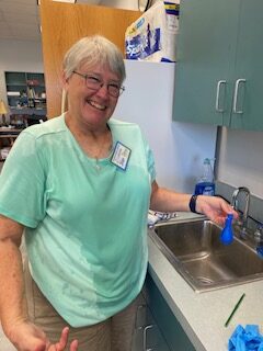 Central Ridge Volunteer of the month, Joan