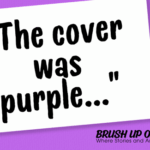 “The cover was purple...”