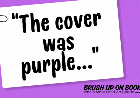 “The cover was purple...”
