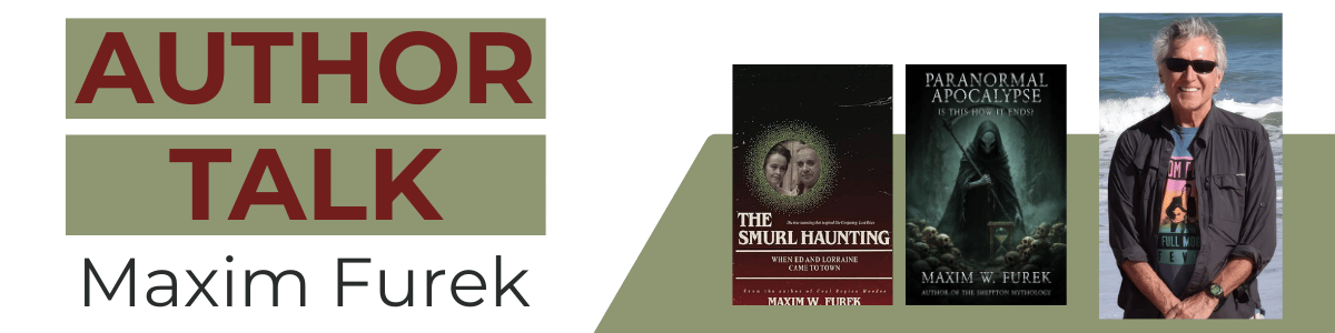 Author Talk with Maxim Furek banner