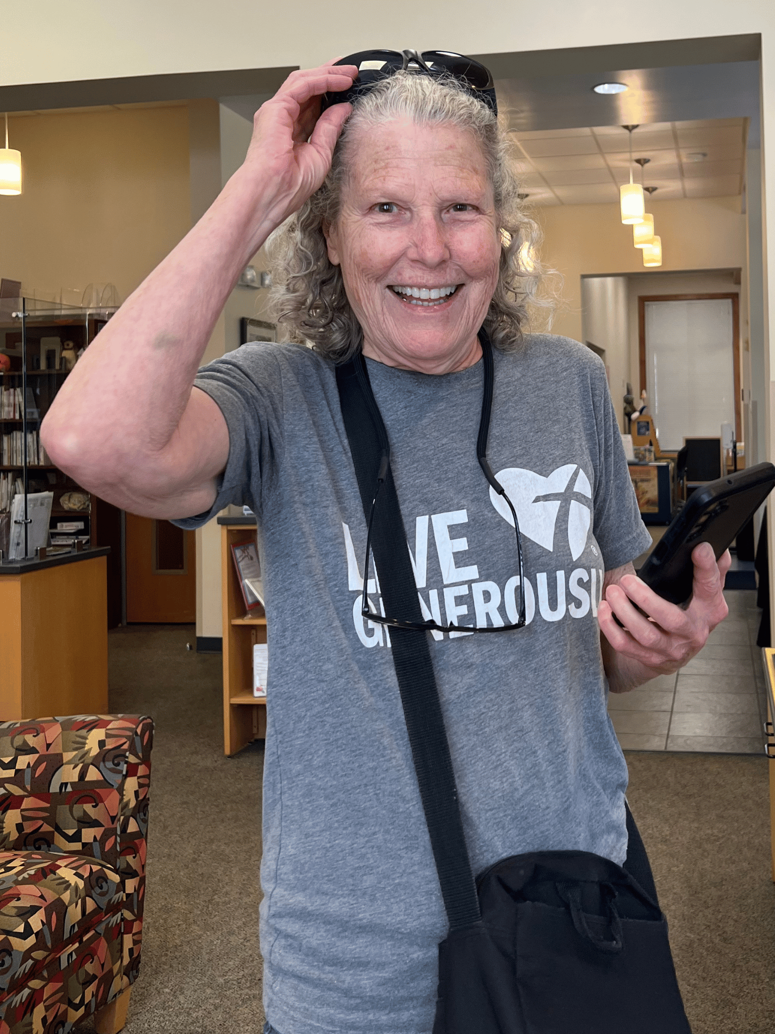 Mary, Volunteer at the Floral City Library