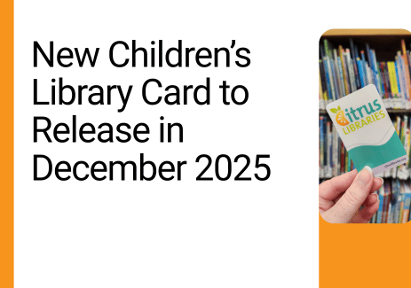 New Children’s Library Card to Release in December 2025