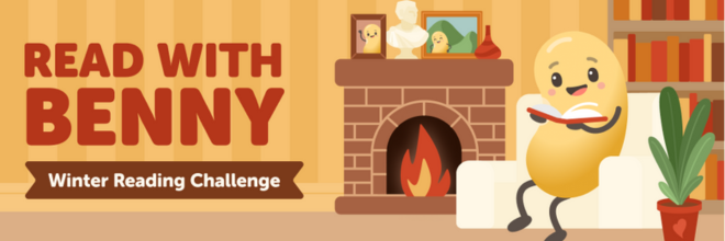 Winter Reading Challenge Beanstack Read with Benny, Winter Reading Challenge
